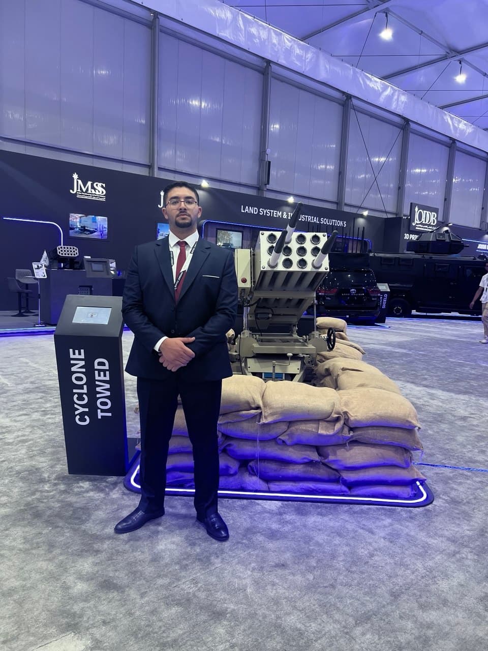 Wissam Almahasneh at SOFEX 2024